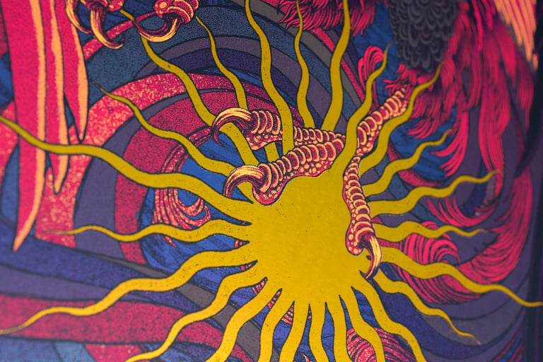 Elder Hellfest 2026 - Screenprinted Poster Image 3
