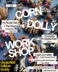 CORN DOLLY WORKSHOP - Chesterfield Folklore Society