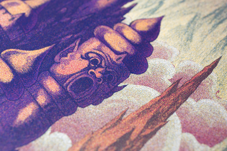 Slift Hellfest 2026 - Screenprinted Poster Image 3