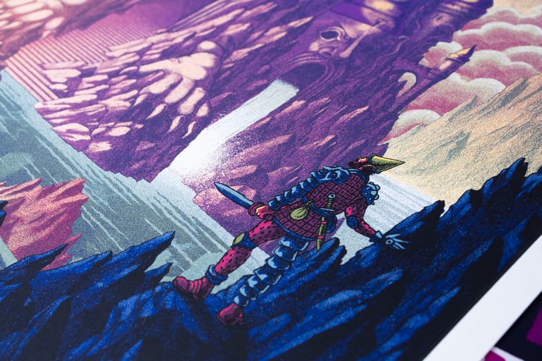 Slift Hellfest 2026 - Screenprinted Poster Image 4