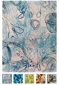 Image 2 of Gelliprinting with Seaweed on 01/08/26 at Clevedon Craft Centre  