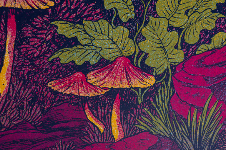 Deer // Screen printed Artprint Image 3