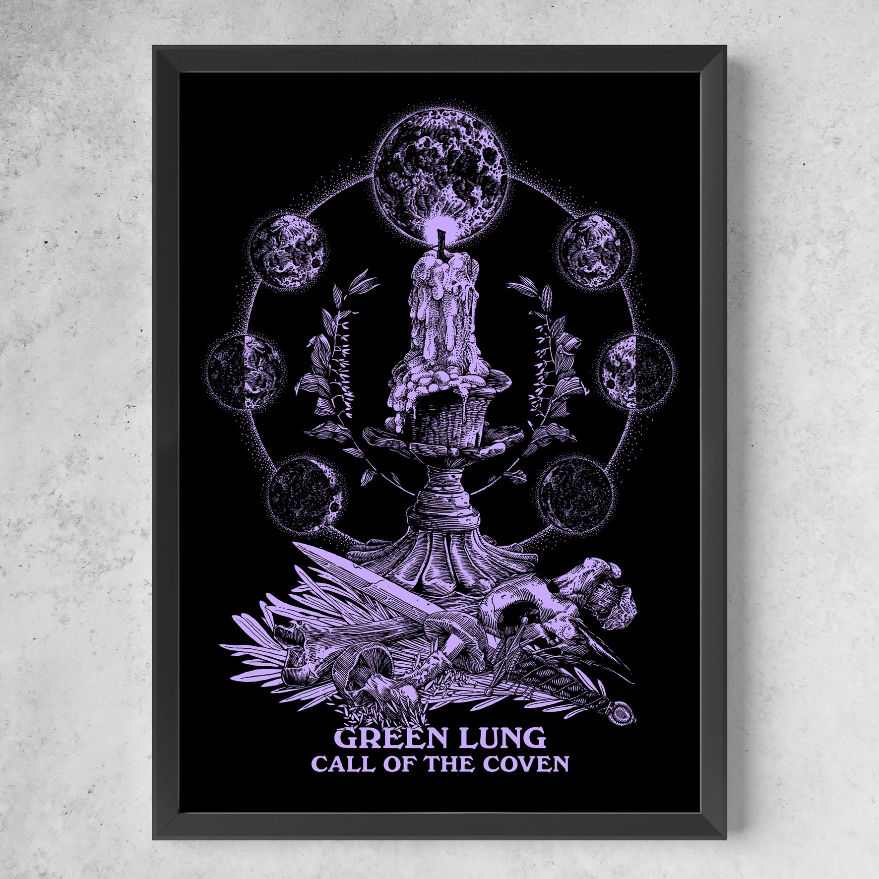 Image of GREEN LUNG - CALL OF THE COVEN