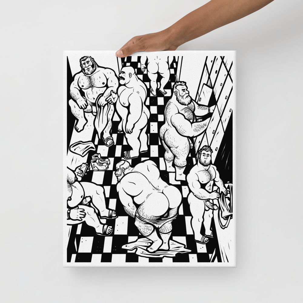 LOCKER ROOM Canvas