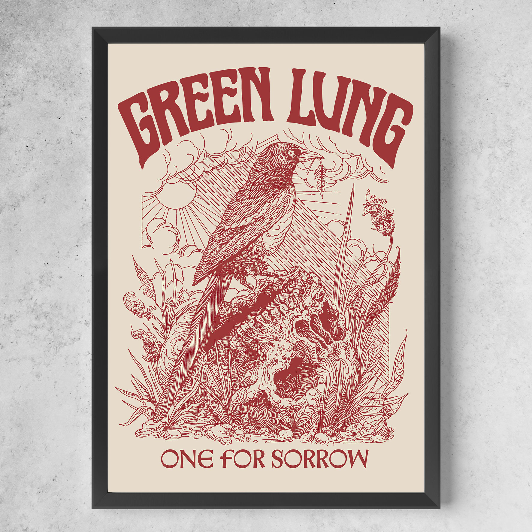 Image of GREEN LUNG - ONE FOR SORROW
