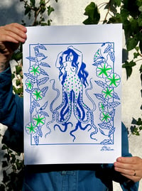 Image 1 of Poster Pieuvre & liseron