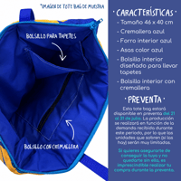 Image 4 of Tote bag - MAGIC CLUB (AZUL)