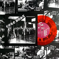 Image 2 of COKE BUST - "Degradation" 7" (Red Vinyl)