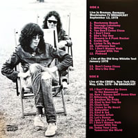Image 3 of RAMONES - "Generatin' Steam Heat" LP (Import/Fanclub)