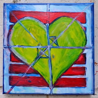 Image 1 of Sean Worrall - Amnesiac - Electric Painting No.42 - Acrylic on Canvas, 20x20cm (July 2026) 