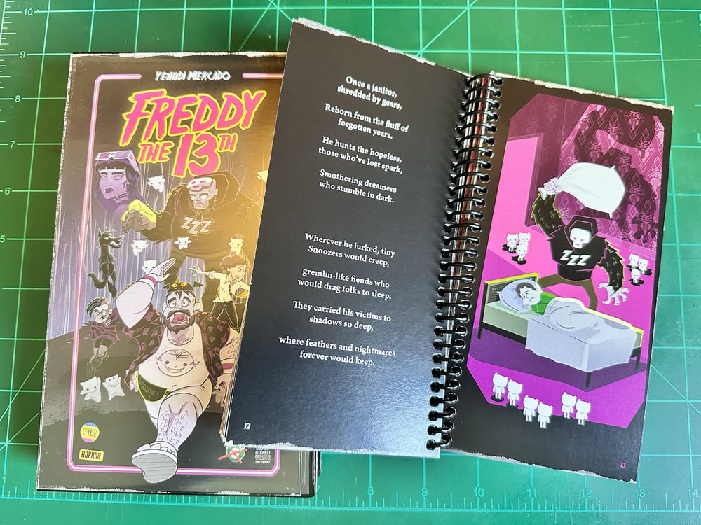 Freddy the 13th VHS Book