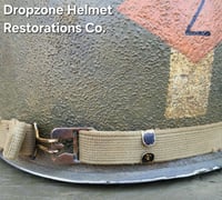 Image 11 of WWII M1 2nd ranger Battalion Helmet Schlueter Front Seam. Captain. 