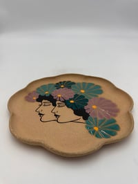Image 3 of Flower Platter with Ladies