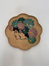 Image 2 of Flower Platter with Ladies