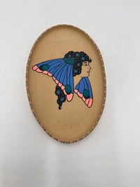 Image 2 of Pink and Blue Butterfly Lady