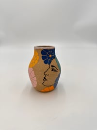 Image 1 of Lady's and Flowers Bud Vase