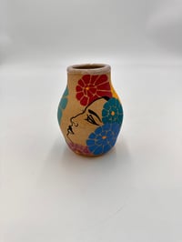 Image 2 of Lady's and Flowers Bud Vase