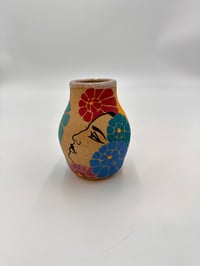 Image 3 of Lady's and Flowers Bud Vase