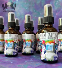 Image 2 of NEW! Floral Fruityger - 2 oz fursuit spray, apple blossom and lavender scent