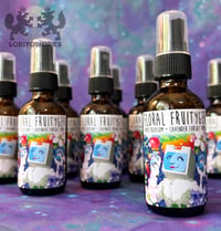 Image 3 of NEW! Floral Fruityger - 2 oz fursuit spray, apple blossom and lavender scent