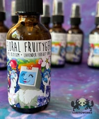Image 5 of NEW! Floral Fruityger - 2 oz fursuit spray, apple blossom and lavender scent