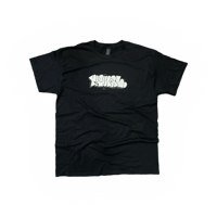 Throw Up Tee Black
