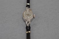 Image 10 of Bulova Diamond Goddess Womens Watch, 14k White Gold with 8 Diamonds, #1009