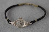 Image 1 of Bulova Diamond Goddess Womens Watch, 14k White Gold with 8 Diamonds, #1009
