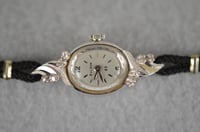 Image 9 of Bulova Diamond Goddess Womens Watch, 14k White Gold with 8 Diamonds, #1009