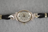 Image 11 of Bulova Diamond Goddess Womens Watch, 14k White Gold with 8 Diamonds, #1009