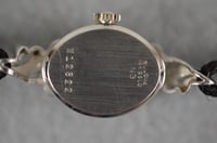 Image 5 of Bulova Diamond Goddess Womens Watch, 14k White Gold with 8 Diamonds, #1009