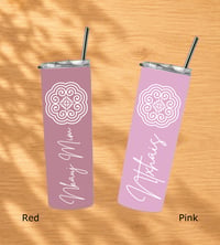Image 2 of Personalized Hmong Snail Symbol 20 Oz Tumbler