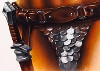 Image 4 of Red Sonja:  Original Oil Painting