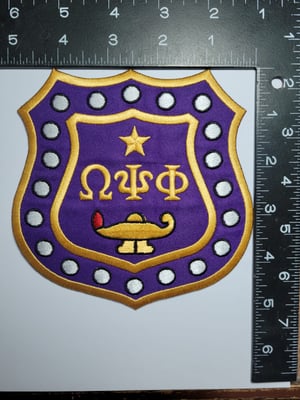 Omega Psi Phi patches