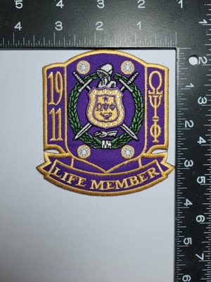 Omega Psi Phi patches