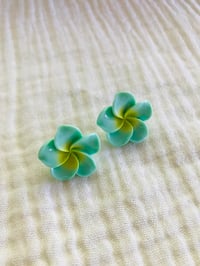 Image 6 of Aloha Plumeria Studs