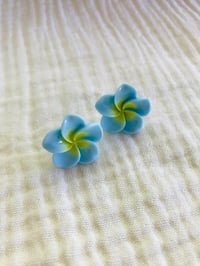 Image 7 of Aloha Plumeria Studs