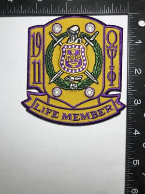Omega Psi Phi patches