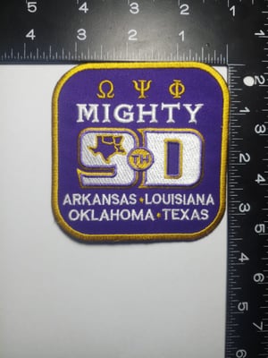 Omega Psi Phi patches