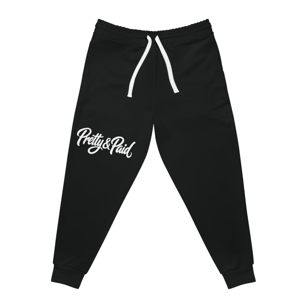 Image of Pretty & Paid Athletic Joggers - Women's Casual Streetwear Sweatpants