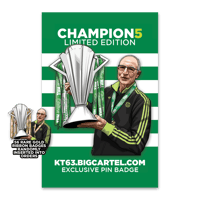 CHAMPION5 Pin Badge - MON - 20 SPARES IN STOCK 