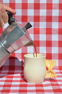 Image 2 of Pasta mug - hourglass