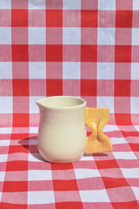 Image 4 of Pasta milk jug - hourglass
