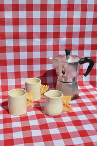 Image 5 of Pasta milk jug - hourglass