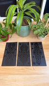 Ghost Prints Black by Dakmaa