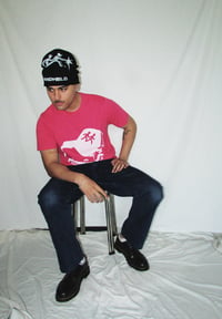 Image 2 of (emo) kitty tee (bubblegum)