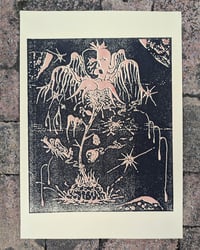 In The Dark Trees - Screenprint