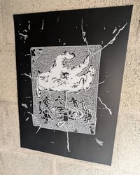 Image 1 of Embrace The Damage (originally made for SoCal's YOUTH DECLINE) - Screenprint
