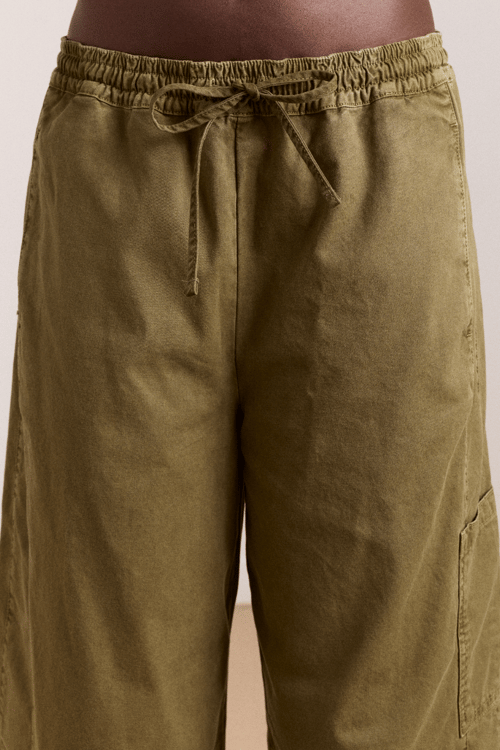 Image of 2-Pantalon Felix Twill verde
