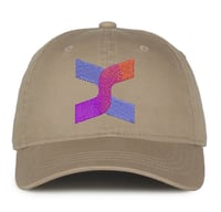 Image 3 of Embroidered Texit Coin Dad Un-Structured Cap